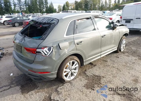2025 Audi Q3 Premium 45 Tfsi S Line Quattro Tiptronic from USA, damaged, VIN WA1DECF39S1056659